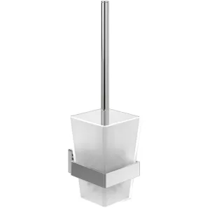 Villeroy & Boch Elements Striking Toilet Brush Set in Chrome - TVA15201700061