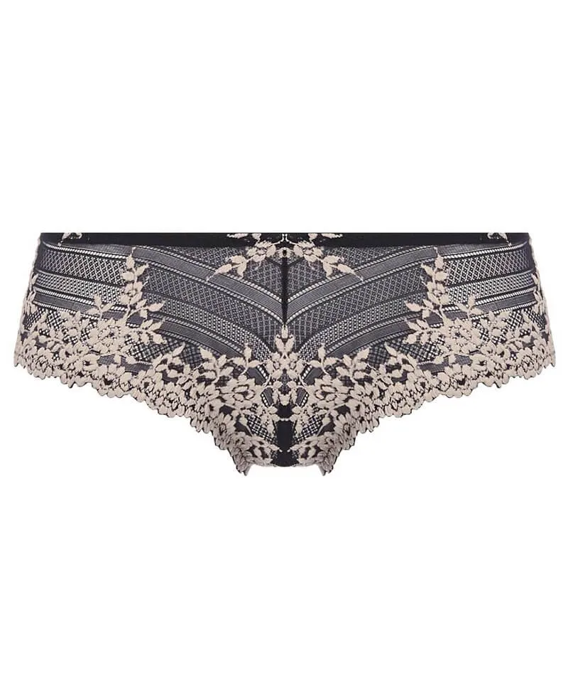 Wacoal Embrace Lace Tanga - Black