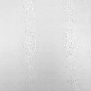 White Gatorich II Faux Leather Vinyl Fabric