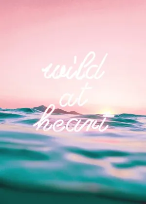 Wild At Heart Neon Print