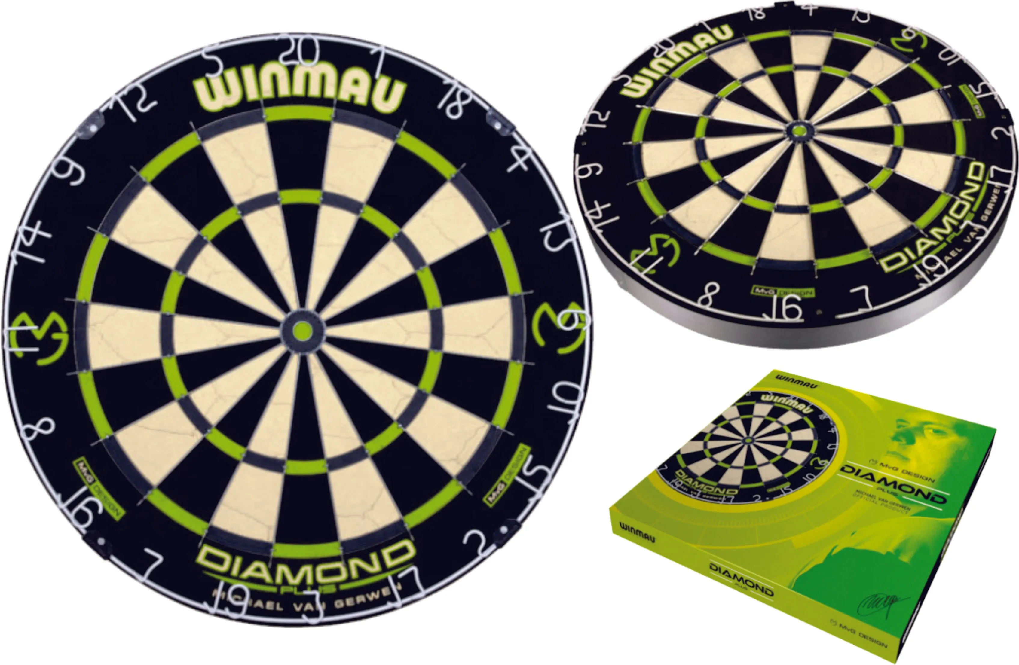 Winmau Mvg Diamond Edition Dartboard Professional Michael Van Gerwen