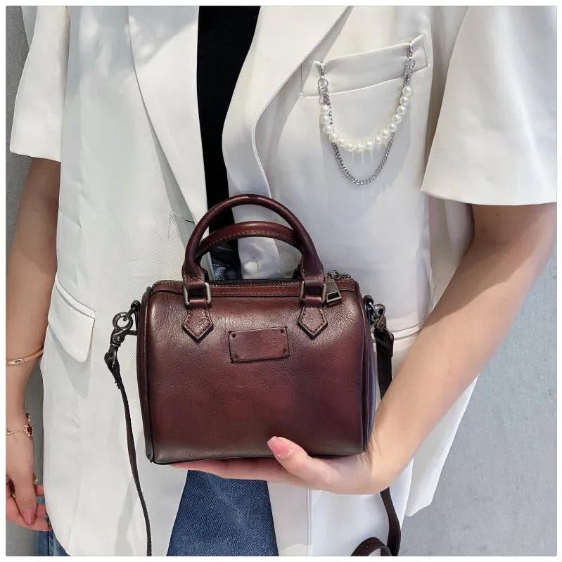 Womens Small Shoulder Bags Genuine Leather Handbags For Women