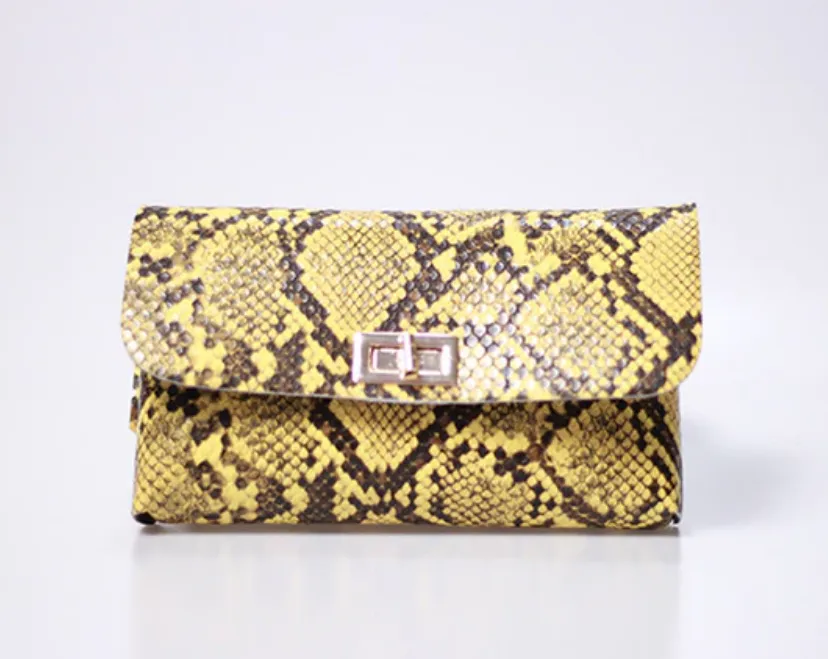 Women's Vintage Leather Waist Belt Bag