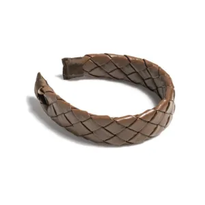 Woven Leather Headband