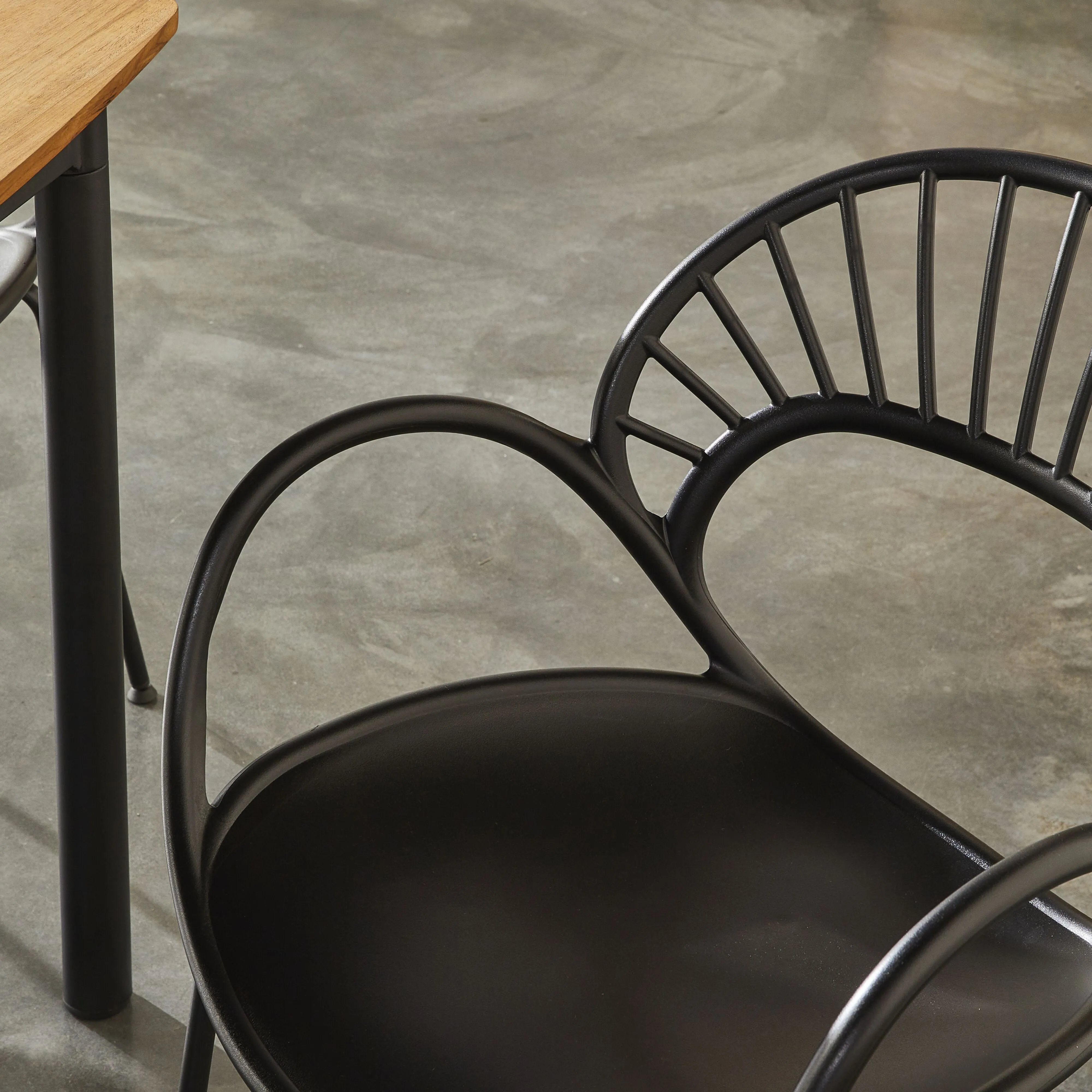 Zarli Dining Chair Black